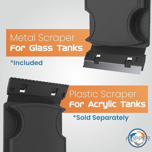 - Flipper Max Aquarium Algae Magnet Cleaner (for Glass or Acrylic Tanks 5/8-1-Inch) … - size: Max