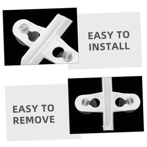 BESPORTBLE 20pcs Aquarium Divider Clips Durable Glass Suction Cups for Fish Tank Isolation Easy Installation Secure for Aquatic and Reptile Enclosures