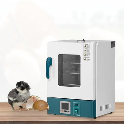 PioneerWorks Lab Incubator 20L RT 0-65℃ Incubator Scientific Digital Incubator PID Temperature Control, Microbiological Laboratory Incubator for Culture Seed Medical Science Germination