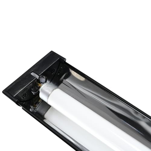 UVB Reptile Light, New Version T5 HO UVB10.0 Lighting Combo Kit, High Output UVA UVB,Compact UVB Lamp for Desert & Tropical Reptiles, Reptile Light Fixture 24W-22Inch