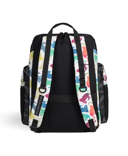 ARENA One Go Swim Backpack Travel Large Size Athletes Sports Equipment Bag 45 Liters - color: Arena In the Wild