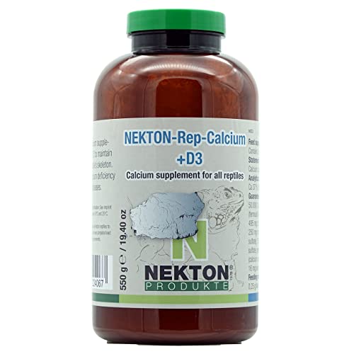 Nekton Rep-Calcium Plus D3 Reptile Supplement, 550 g/1.21 lb., white (Model: 224750) - size: 550 g/1.21 lb.