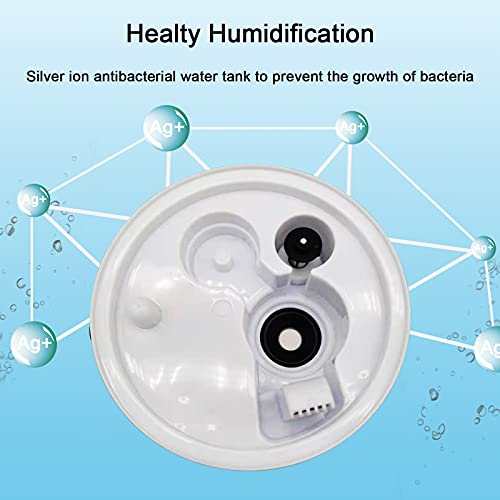Reptile Humidifiers, Mute Reptile Fogger Terrariums Humidifier 4L Large Size Ideal for Reptile Terrariums, Reptile Fog Machine with Extension Tube for Reptiles Amphibians (4L)