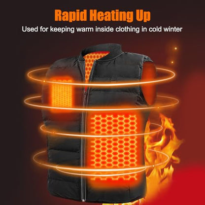 MiOYOOW Reptile Heating Pad, USB Under Tank Heating Mat DC 5V 2A Terrarium Warm Mat with 3-Level Adjustable Temperature for Reptiles Small Animals