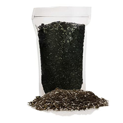 Premium African Violets and Gesneriad Premium Soil Mix by Gardenera - Horticultural Perlite (25%) + Vermiculite (25%) + Sphagnum Peat Moss (50%) - Made in USA - (1 Quart Bag) - color: AFRICAN VIOLETS SOIL, size: 1 Quart