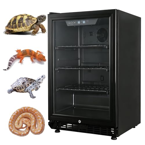 Large Automatic Incubator Incubator Cooling and Heating 41℉ to 100℉ 110V， ReptileIncubator for Hatching Eggs, Reptile Egg Incubator W/Precise Temperature Control LED (155L) - size: 155L