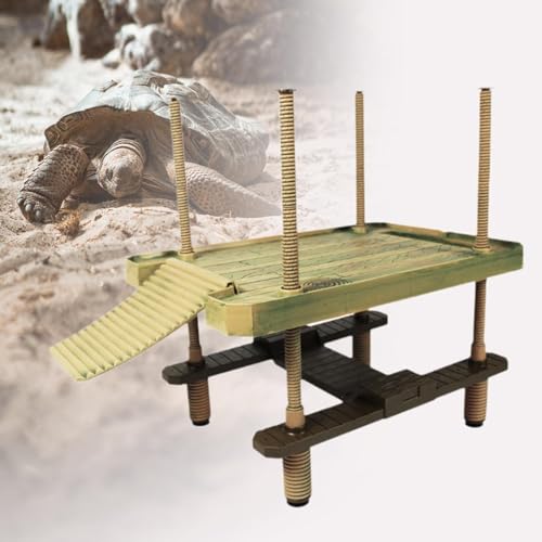 Turtle Basking Platform with Ramp Ladder for Frogs Aquarium