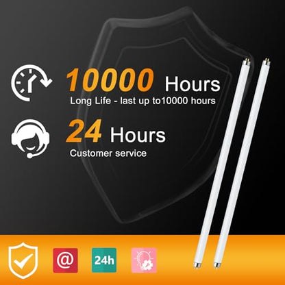 LUCKY HERP T8 30W UVB 10.0 Reptile Light, UVA UVB Reptile Light Bulb 2 Pack, Fluorescent Lamp for Reptiles Amphibians Lizards Chameleons - size: 36inch 10.0