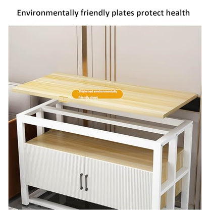 Heavy Duty Metal Aquarium Stand with 2-Tier Shelves for Fish Tanks & Reptile Terrariums, Sturdy Home/Office Rack (White, 50x40x70CM) - color: White, size: 50*40*70CM
