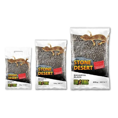 Exo Terra Bahariya Black Stone Desert, 11 lbs.