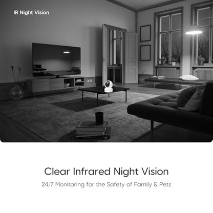 VSTARCAM 3MP Pet Camera Indoor with Phone App, 360° Indoor Security Camera with Color Night Vision, Motion Detection & 2-Way Audio, 24/7 SD & Cloud Storage 02
