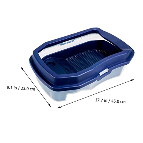 Abaodam 1Pc Tortoise Tortoise Breeding Case with Drying Platform Turtle Tank for Water and Land Use for Aquatic Pets Like Turtles Frogs and Lizards