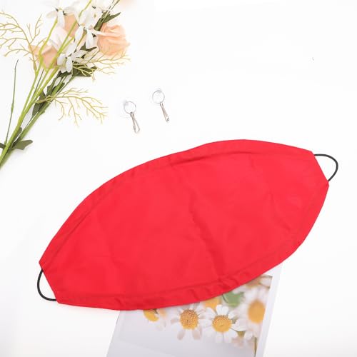 Bearded Dragon Hammock, Lizard Hammock with Suction Cups Hooks, Bearded Dragon Tank Accessories, Reptile Lounger for Geckos, Red, 1 Set - color: Red
