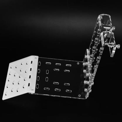 Zerodis Turtle Basking, Transparent Tortoise Resting Terrace Aquatic Reptile Basking Turtle Hanging Ramp Climbing Shelf for Aquarium(TB) - color: Tb