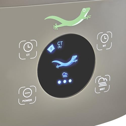 Habitats Digital Reptile Fogger - Programmable Fogging System, Automatic Humidity Control for Reptile Terrariums