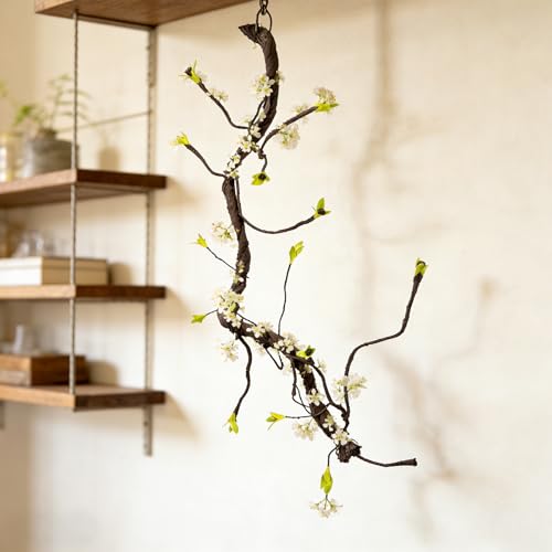2PCS 55.1inch Bendable Thick Artificial Tree Branches Long Flexible Branch with Leaves Fake Thick Trunk Vine Stems for Wall Hanging Reptile Climbing Indoor Outdoor Arch Home Garden Decor
