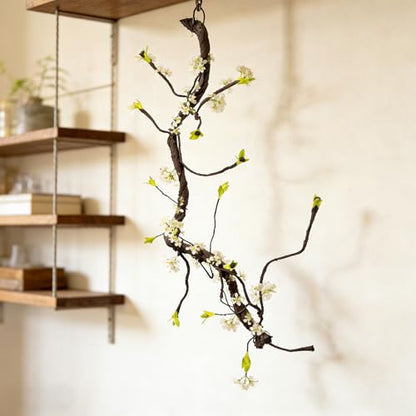 2PCS 55.1inch Bendable Thick Artificial Tree Branches Long Flexible Branch with Leaves Fake Thick Trunk Vine Stems for Wall Hanging Reptile Climbing Indoor Outdoor Arch Home Garden Decor