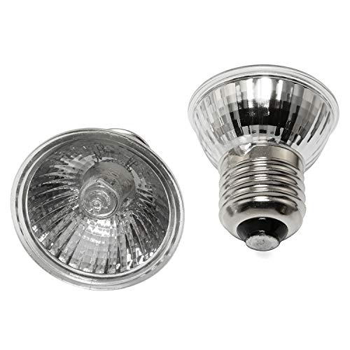 Sun Lamp 4PCS 120V 50W UVA UVB Sun Heat Lamp Bulb Full Spectrum Sun Light Lamp for Turtle Snake Reptile