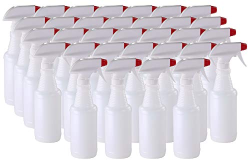 Pinnacle Mercantile Plastic Spray Bottles Leak Proof Technology Empty 16 oz Value Pack of 64 Made In USA - size: 16 Oz, 64 Pack
