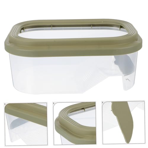 BESPORTBLE Luxury Turtle Tank Floating Dock Pet Reptile Habitat for Long-Term Use - color: Green