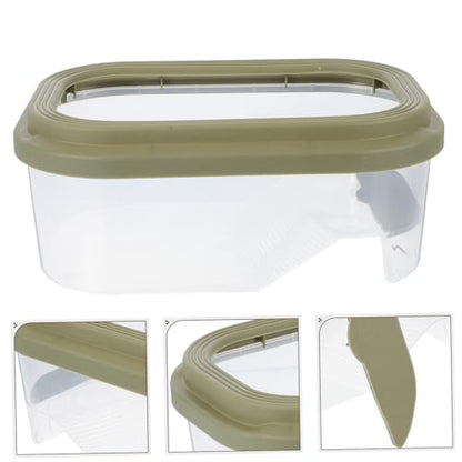 BESPORTBLE Luxury Turtle Tank Floating Dock Pet Reptile Habitat for Long-Term Use - color: Green