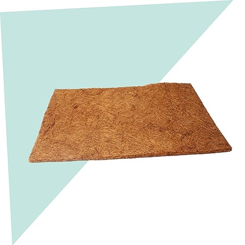 VANZACK Coconut Fiber Mat for Reptile Tank Substrate Liner for Lizard Turtle Bedding Accessories 50x30cm Bedding - size: Size 1