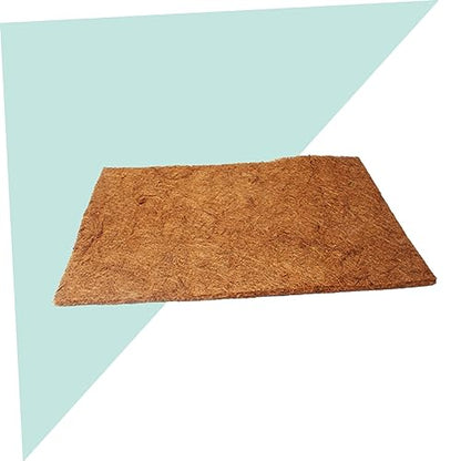 VANZACK Coconut Fiber Mat for Reptile Tank Substrate Liner for Lizard Turtle Bedding Accessories 50x30cm Bedding - size: Size 1