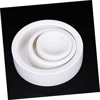 UKCOCO 2pcs Reptile Feeding Bowl Set Geckos Lizard Food Water Storage Basin Bowl for Reptiles Safe