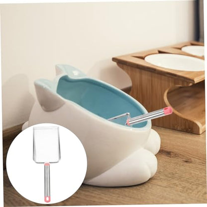 Sosoport Stainless Steel Cat Litter Scoop Mesh Design Litter Shovel for Easy Cleaning of Pet Waste for Cats and Reptiles Mesh