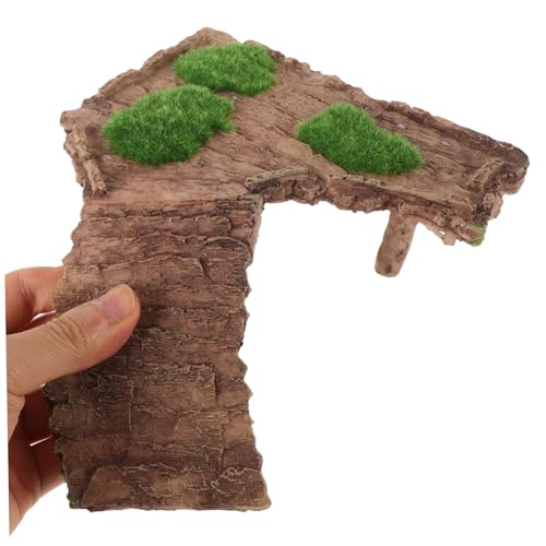 BESPORTBLE Turtle Basking Platform for Reptiles Durable Aquarium Landscape Decoration Multi-Functional Climbing Ramp Easy Access for Turtles and Frogs Water-Resistant Resin Design
