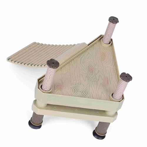 Floating Platform Ramp Ladder Terrarium Tank Ornament Turtle Platform for Small to Medium Reptiles