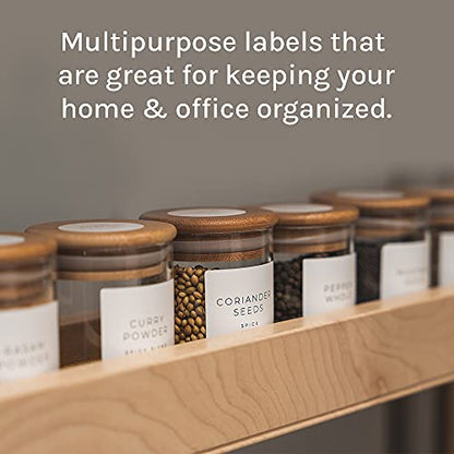 Premium Label Supply White Sticker Shipping Labels – 4" x 5" – Laser/Inkjet Compatible – (4 per Sheet), 25 Sheets - 100 Total Adhesive Labels - size: 100 Labels