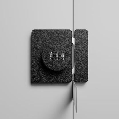 Keyless Cabinet Lock 3-Digit Combination for Swinging/Sliding Door Drawer Cupboard Locker Closet Wooden Box Hook-Locking (Black, 180 Degree) - color: Black