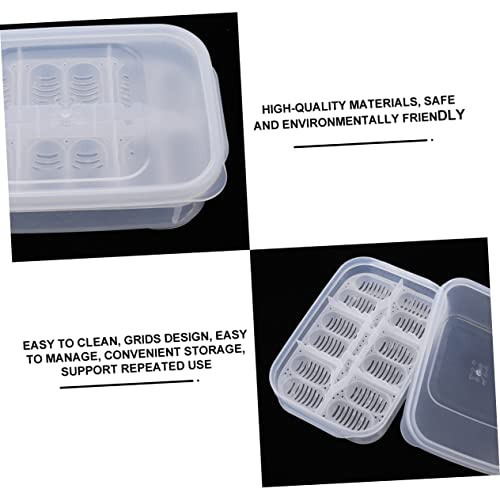 Reptile Incubation Hatchery Box Transparent Incubator for Geckos Snakes and Lizards Lightweight and Easy to Clean Hatching Container for Breeding Reptiles