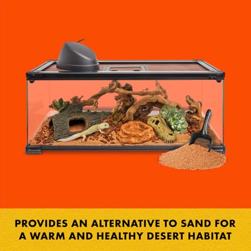 Zilla Desert Bedding, Substrate for Reptile Terrariums, Ideal for Bearded Dragons, Uromastyx, and More, 25 Quarts - size: 25 Quarts