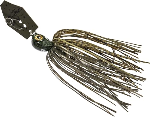 Z-Man Chatterbait Elite Evo - style: Green Pumpkin, 1/2 Oz