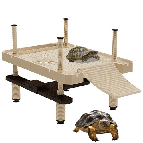 Large turtle basking platform for aquatic turtles, Floating dock turtle -SIZE:L
