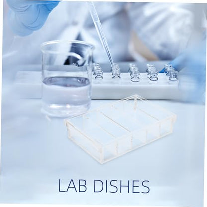 Transparent Acrylic Hatching Box with Lid Laboratory Specimen Container for Breeding and Observation for Reptiles and Scientific Use