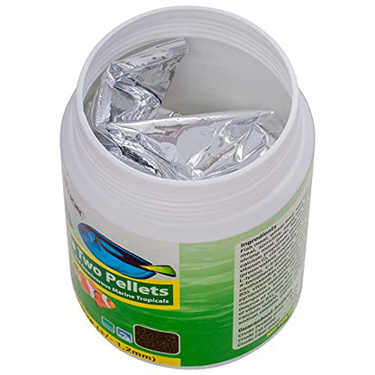 Ocean Nutrition Formula Two Pellets - Fish Food for Herbivorous & Omnivorous Marine Tropical Fish, High Protein(40%) - 7 oz (200 g) Small Pellets - size: 7 Ounce (Pack of 1), style: Small Pellet Size (+/- 1.2mm)