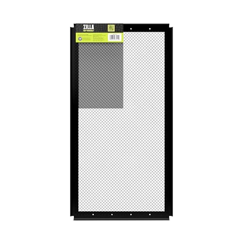 Zilla Fresh Air Screen Cover, Secure and Durable Metal Mesh Cover for Reptile Terrariums, 20 x 10 inches - size: 20" x 10"