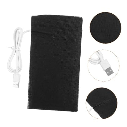 Abaodam Portable USB Heating Pad for Reptiles and Pets Compact Under Tank Heater for Turtles Snakes and More Rapid Heat Activation for Warmth The Go