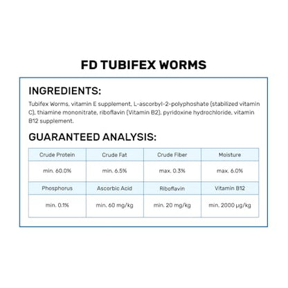 Hikari Bio-Pure Freeze Dried Tubifex Worms for Pets, 0.78-Ounce