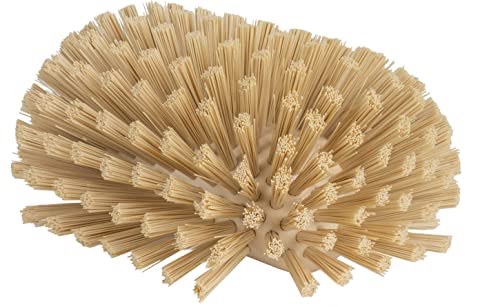SPARTA Kettle Brush, Essential Scrubber with Flared Head for Cleaning Tanks and Kettles, 5.25" x 7.5", Tan - color: Tan