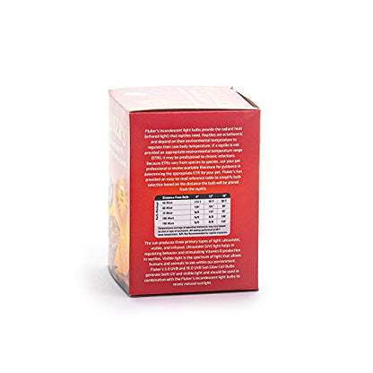 Fluker's Incandescent Basking Spotlight Bulbs for Reptiles Tanks,Reptile Heat Lamp Bulbs for Infrared Light,100-Watt,(Pack of 2) - size: 1 Count (Pack of 2)