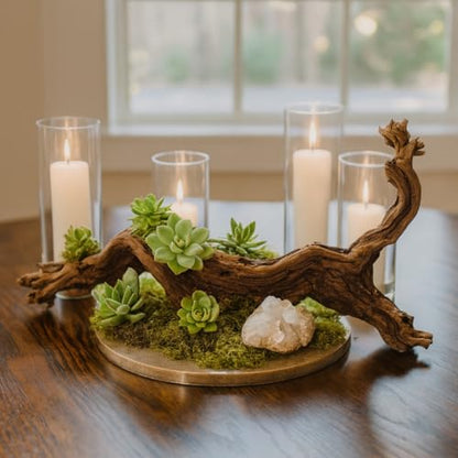 Koyal Wholesale 18" Grapevine Wood Exotic Untreated Grapewood Branch for Reptiles, Wedding Centerpieces & Rustic Table Decor DIY Sandblasted Grapevine Branch - size: 18" Grapevine