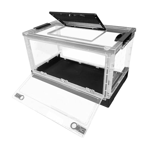 Reptile Breeding Box Climbing Pet Breeding Box with Ventilation Turtle Transport