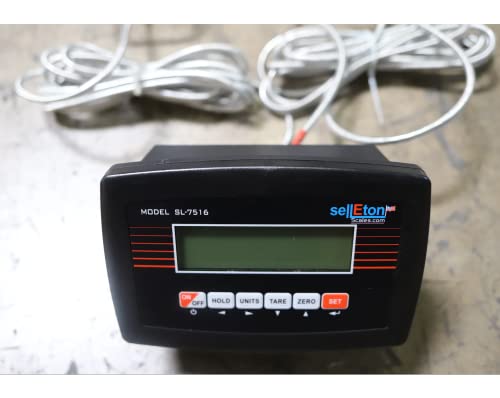 SellEton SL-WB Multi-Purpose Weigh Beam Livestock Scale with LCD Digital Indicator, 24" L 5,000 lb x 1 lb Weighing Scale Capacity, Portable Animal Scale, High Precision Cattle Scale - size: 24"(L) x 4"(W)