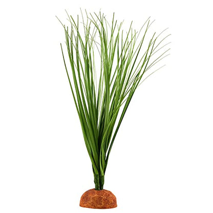 Fake Green Grass Reptile Terrarium Plants for Lizard Snake Tank | Bearded Dragon Gecko Tortoise Hermit Crab Habitat - color: G-fake Green Grass Plant
