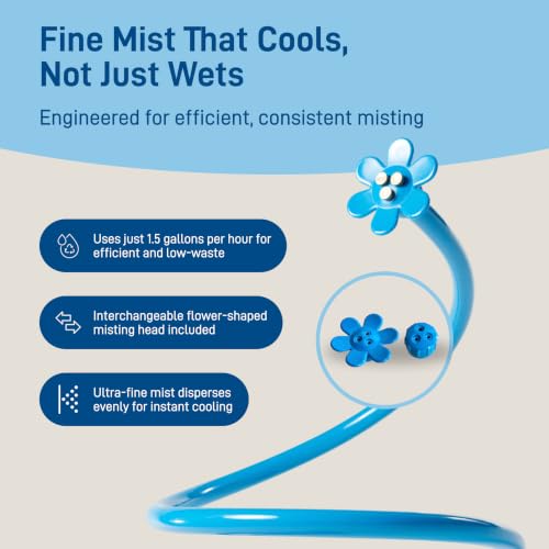 Orbit 10360 Flex Cobra Spray Mister for Cooling - style: Portable Mist Stand