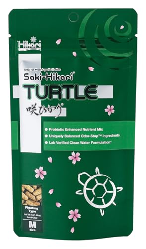 Hikari 43622.0 Aquatic Turtle Probiotic Diet, One Size - size: 1.58 Ounce (Pack of 1)